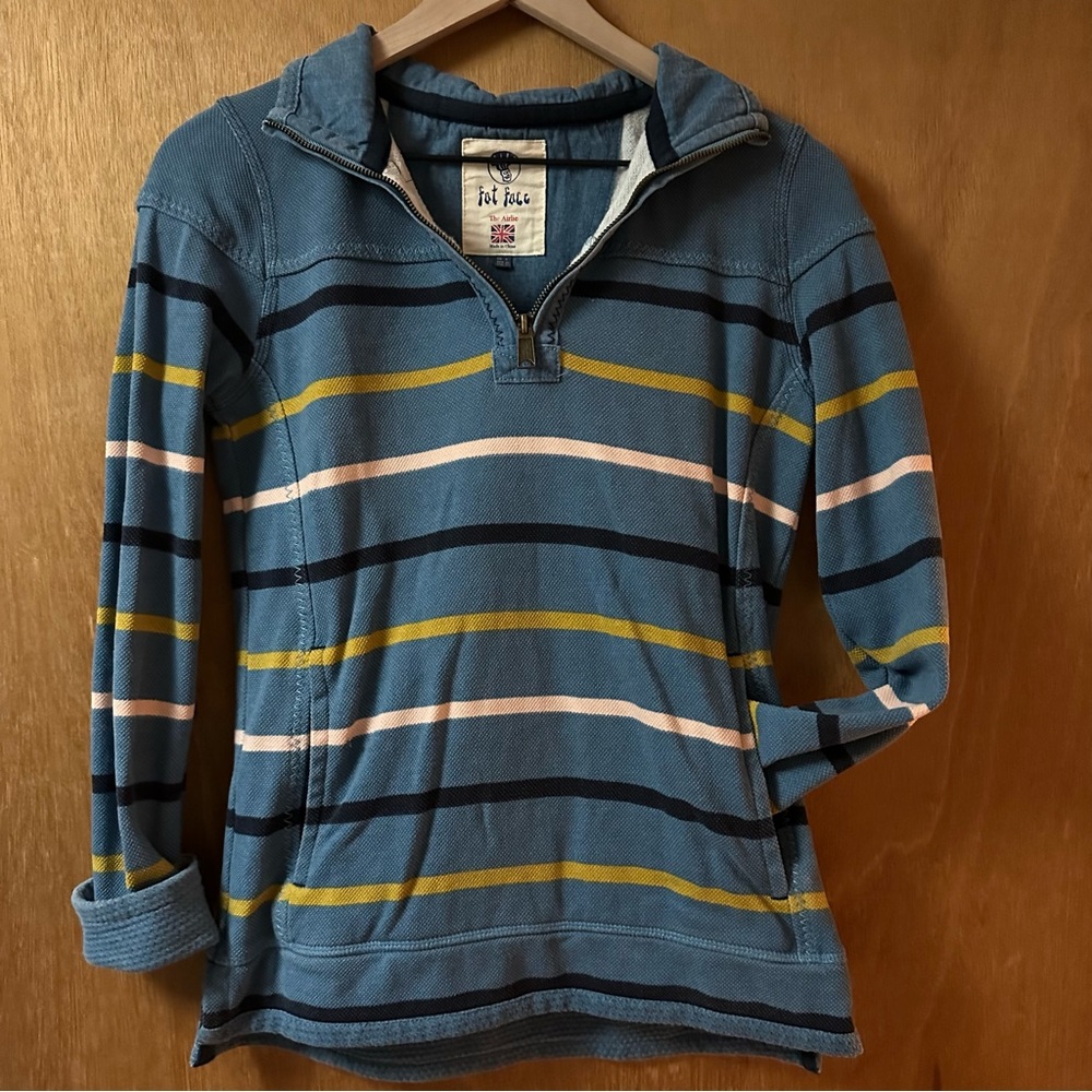 🖤 FATFACE Airlie - Quarter Zip Sweatshirt EUC